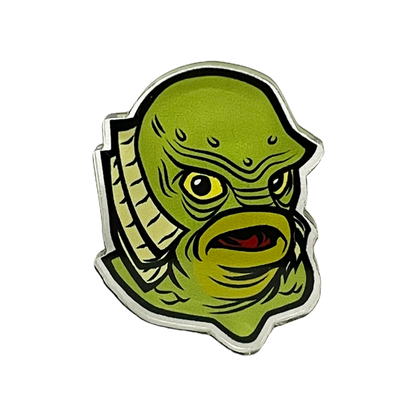 The Creature Acrylic Pin