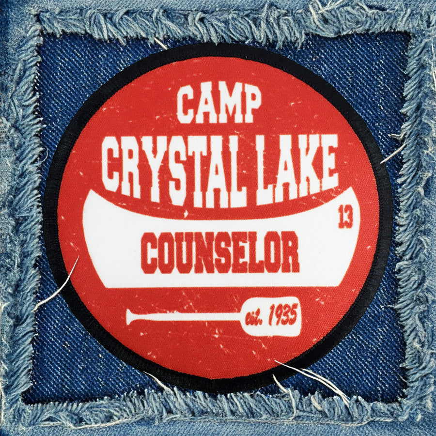 Camp Crystal Lake Counselor Iron-On Patch