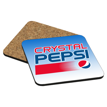 Crystal Pepsi Drink Coaster