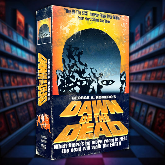 Dawn of the Dead Supersized VHS Wall Art