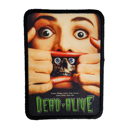 Dead Alive Iron-On Patch - UNMASKED Horror & Punk Patches and Decor