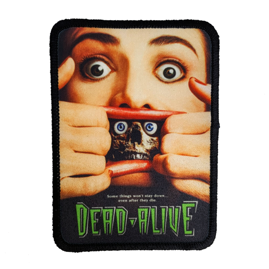 Dead Alive Iron-On Patch - UNMASKED Horror & Punk Patches and Decor