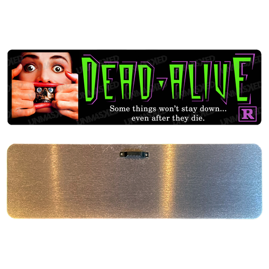 Dead Alive Aluminum Street Sign