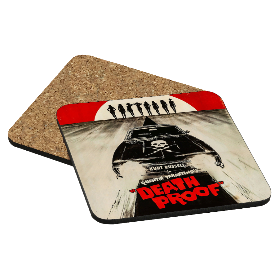 Death Proof Drink Coaster