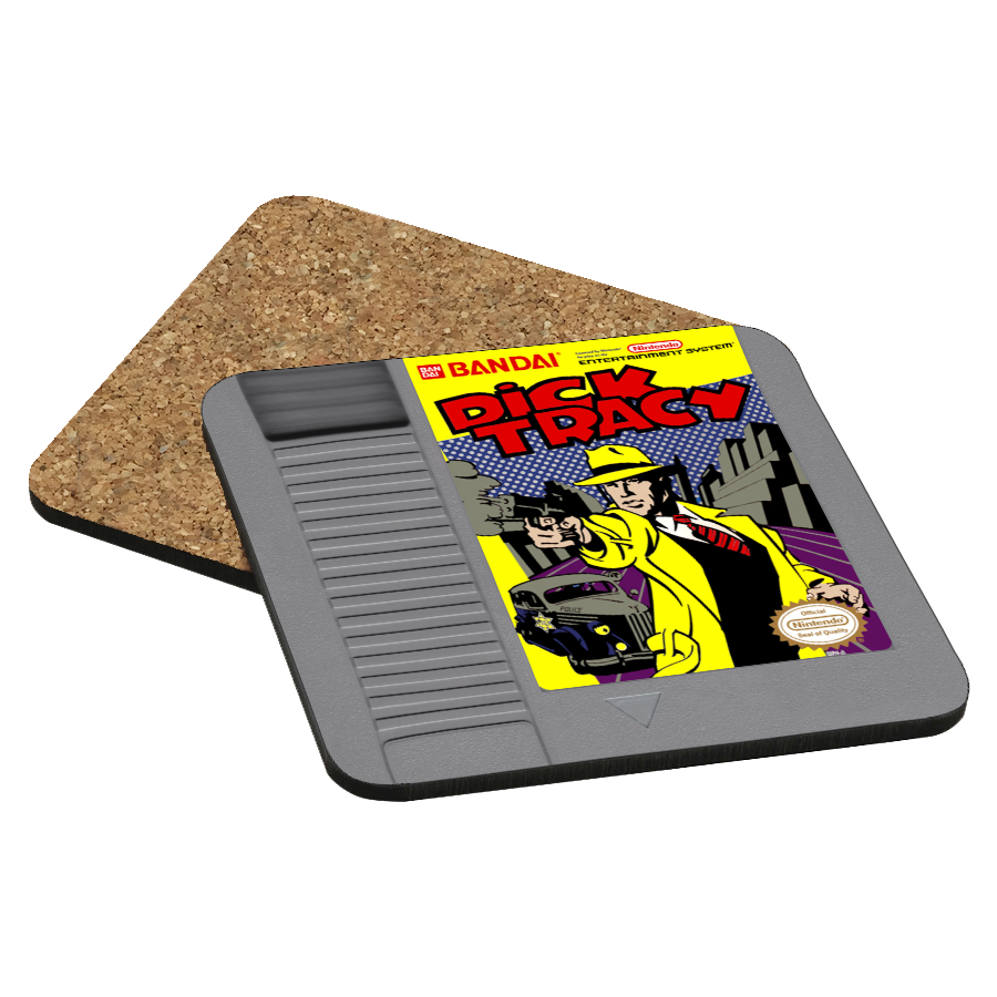 Dick Tracy NES Drink Coaster