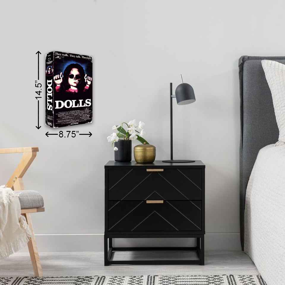 Dolls Supersized VHS Wall Art