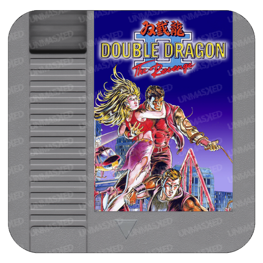 Double Dragon II The Revenge NES Drink Coaster