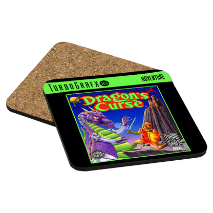 Dragon's Curse TurboGrafx-16 Drink Coaster