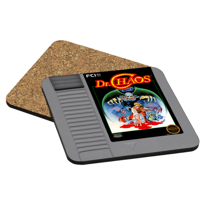 Dr. Chaos NES Drink Coaster