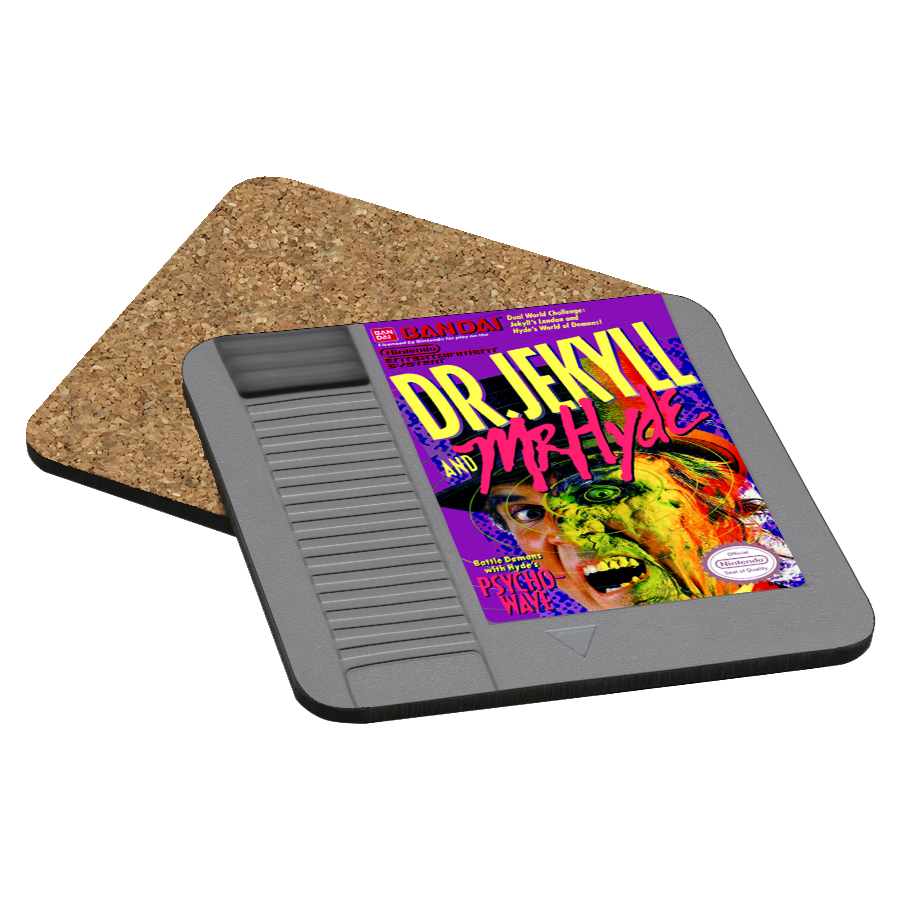 Dr. Jekyll and Mr. Hyde NES Drink Coaster