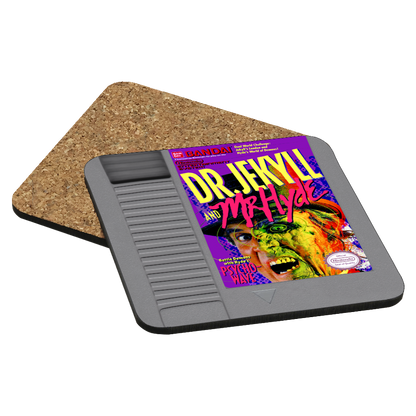 Dr. Jekyll and Mr. Hyde NES Drink Coaster