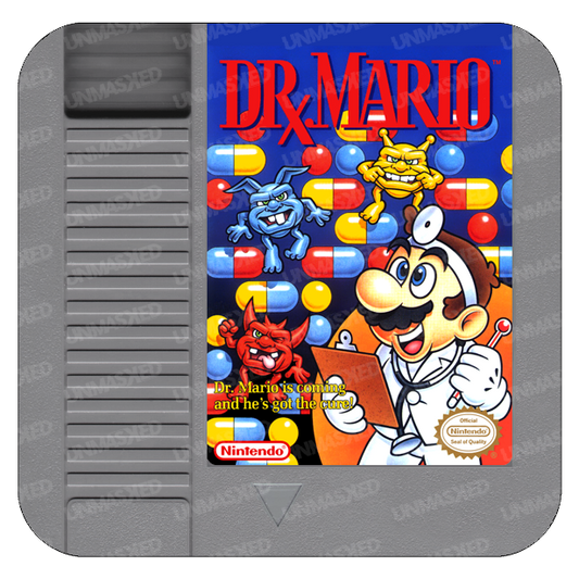 Dr. Mario NES Drink Coaster