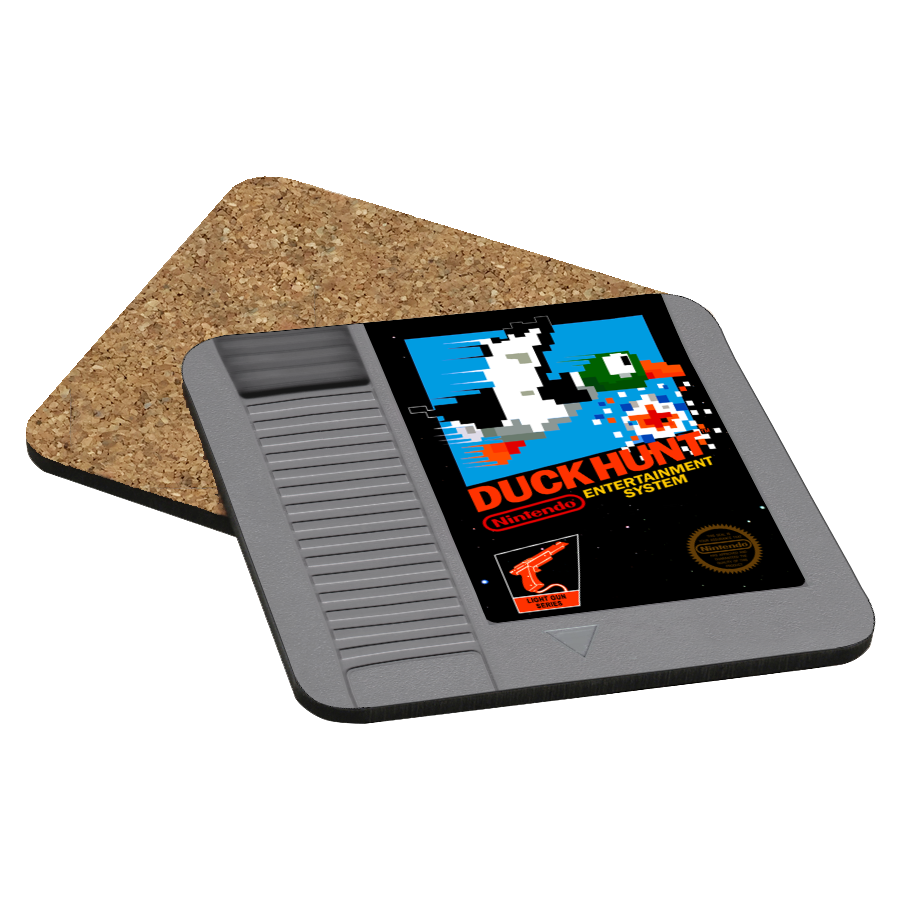 Duck Hunt NES Drink Coaster