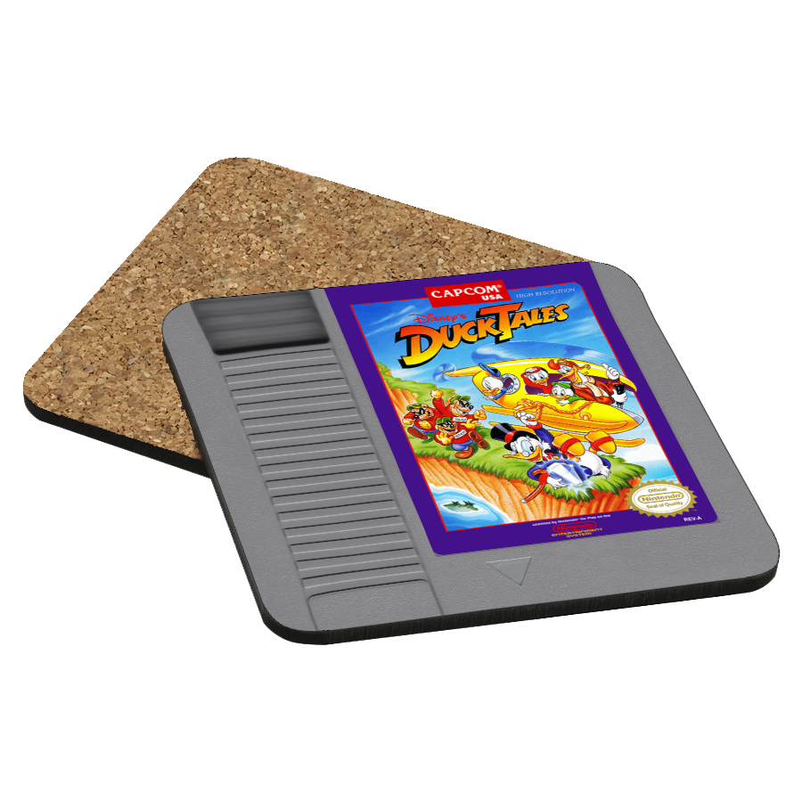 DuckTales NES Drink Coaster