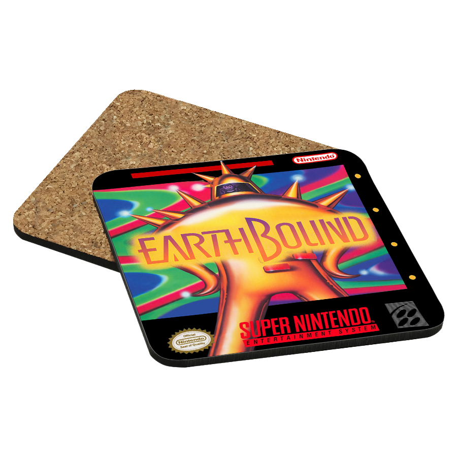 EarthBound SNES Drink Coaster