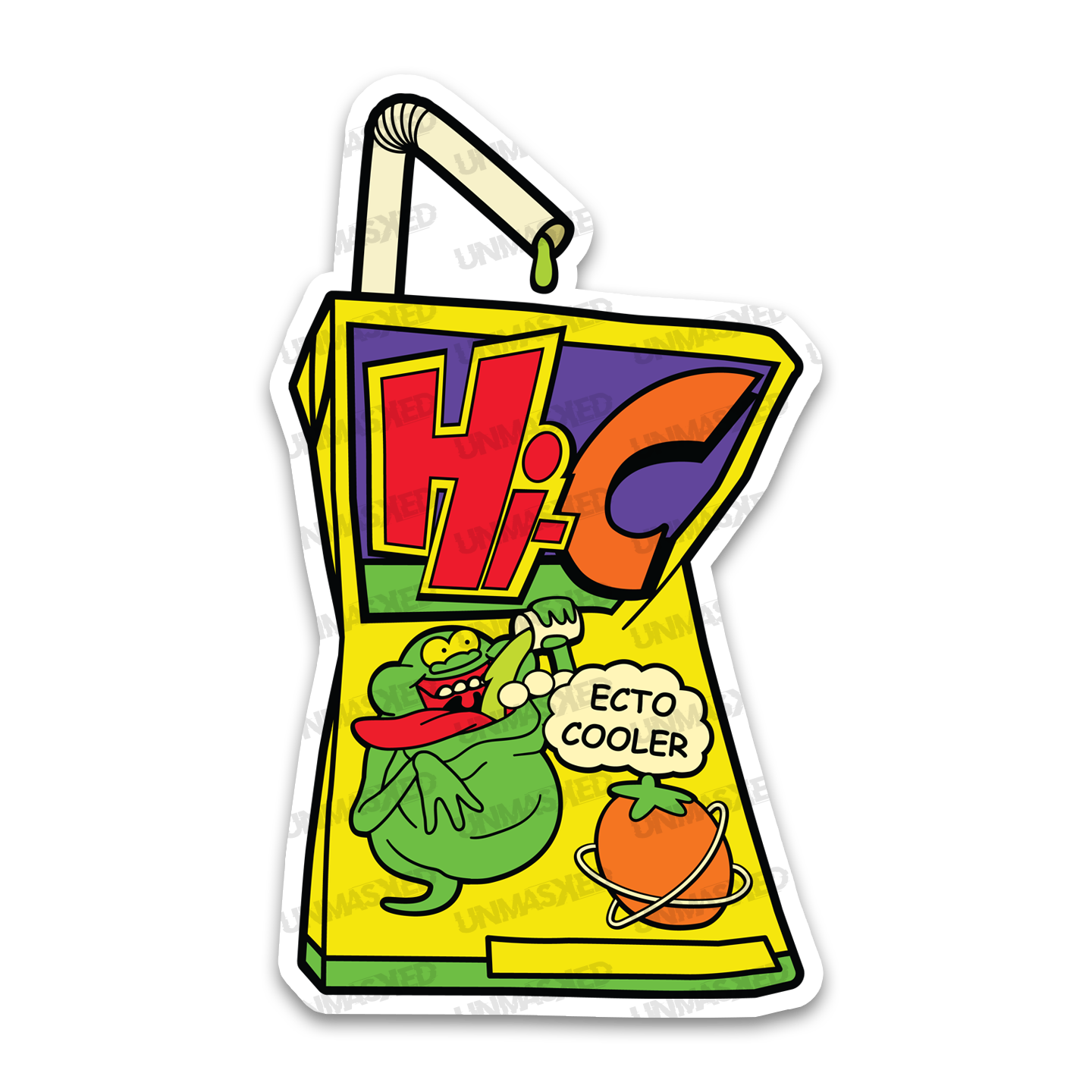 Ecto Cooler Sticker