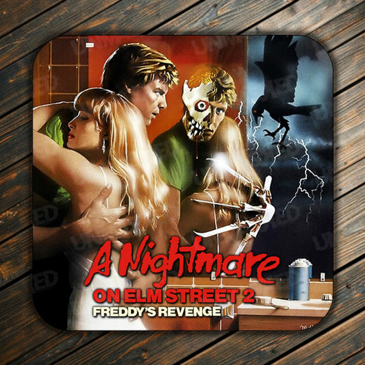 A Nightmare on Elm Street 2 Drink Coaster