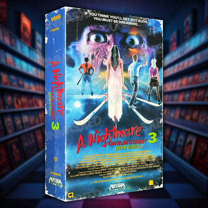 A Nightmare on Elm Street 3 Supersized VHS Wall Art