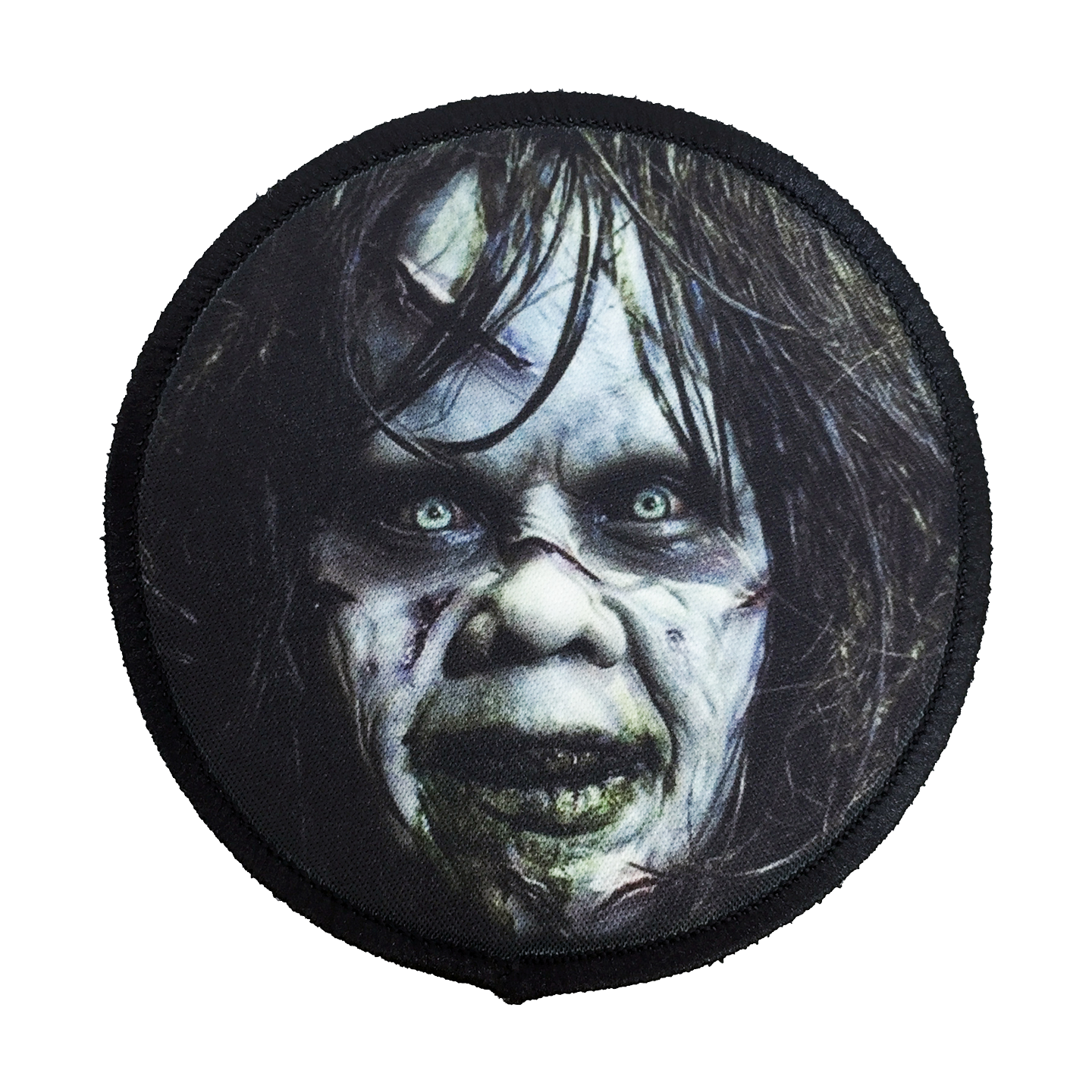 The Exorcist Regan Iron-On Patch - UNMASKED Horror & Punk Patches and Decor