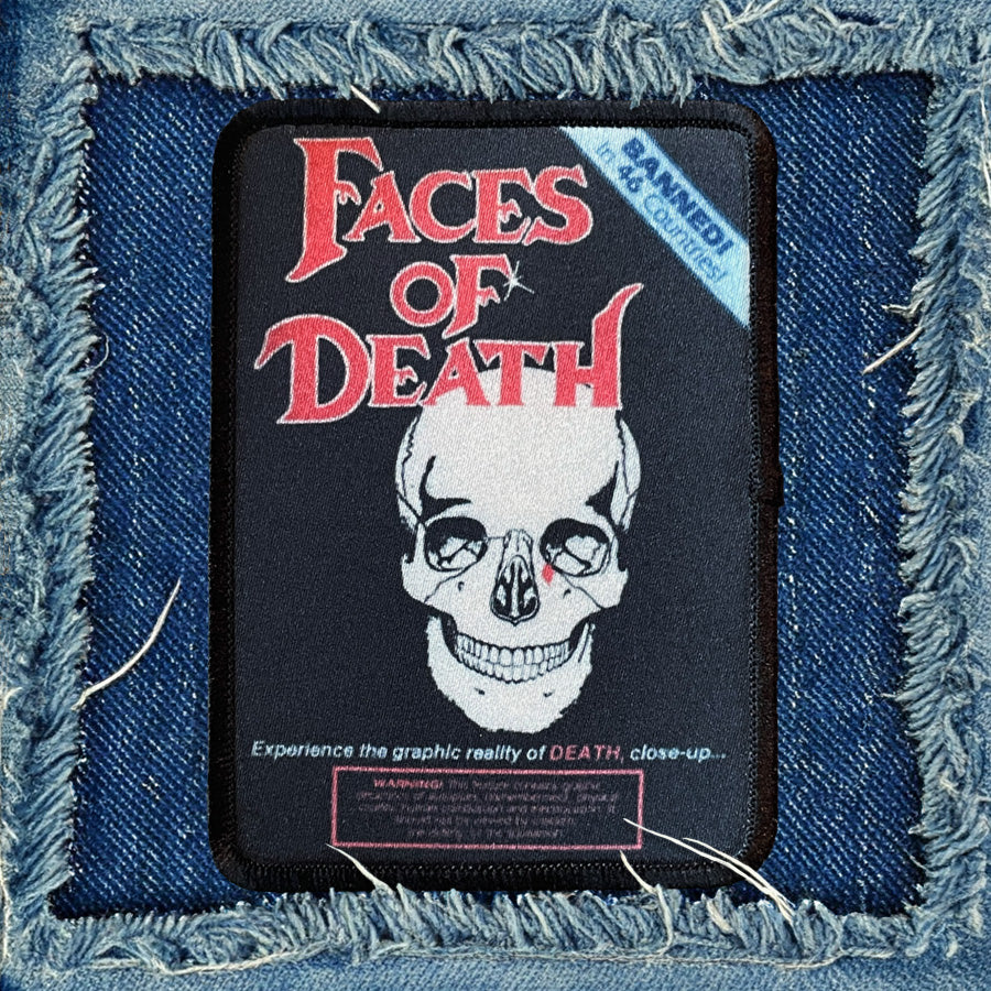 Faces of Death Iron-On Patch