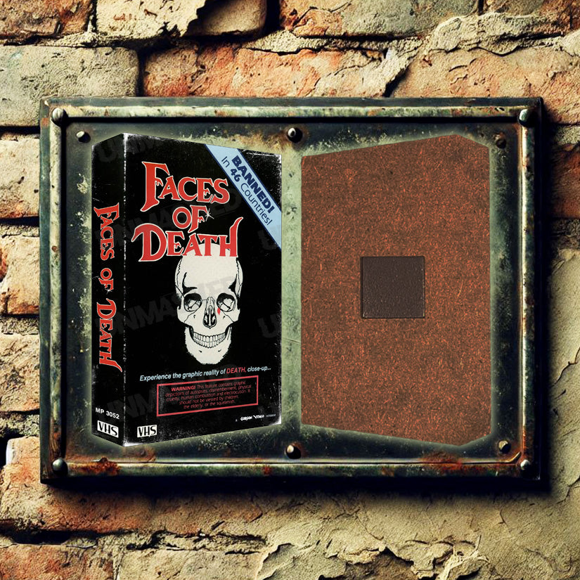 Faces of Death Mini VHS Magnet