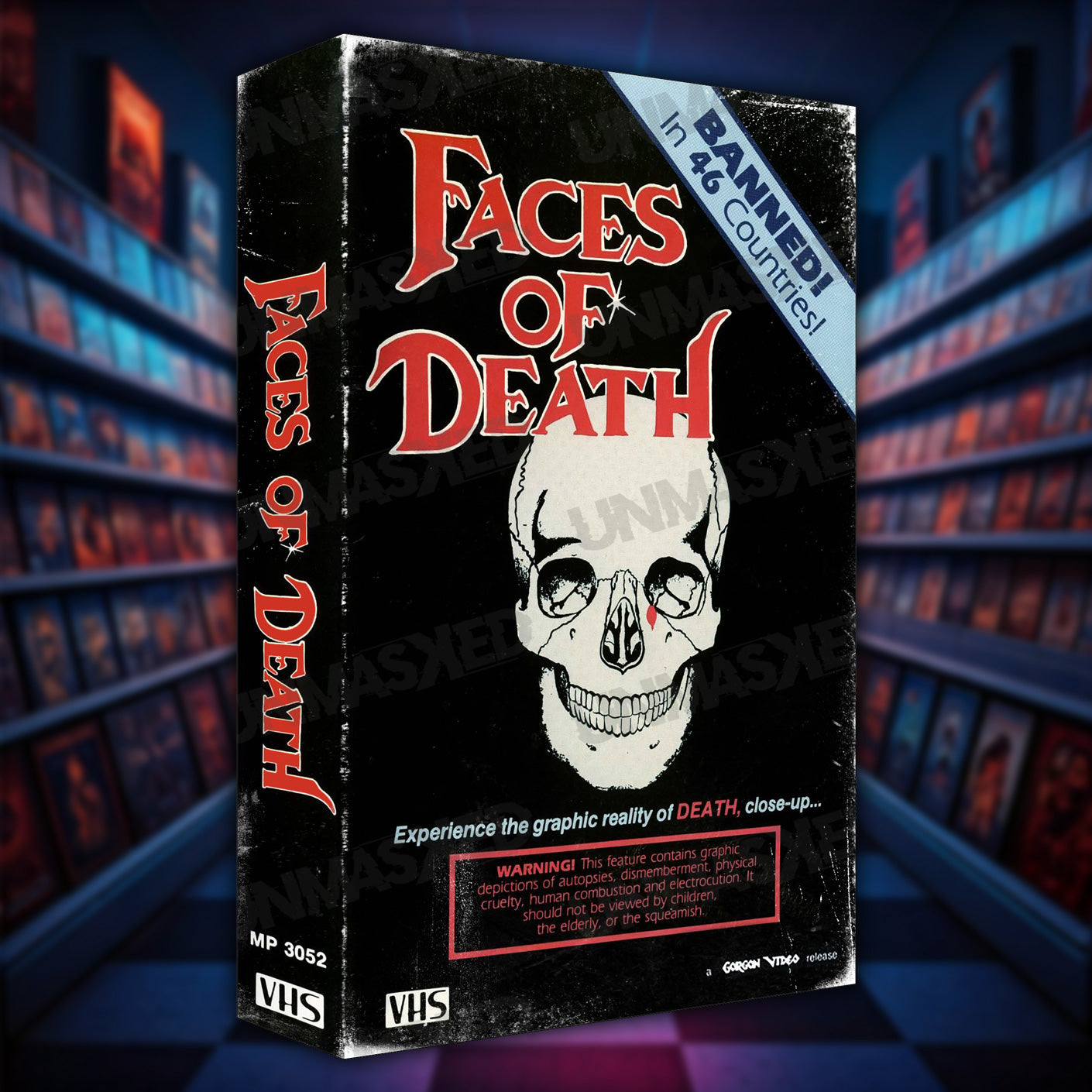 Faces of Death Supersized VHS Wall Art