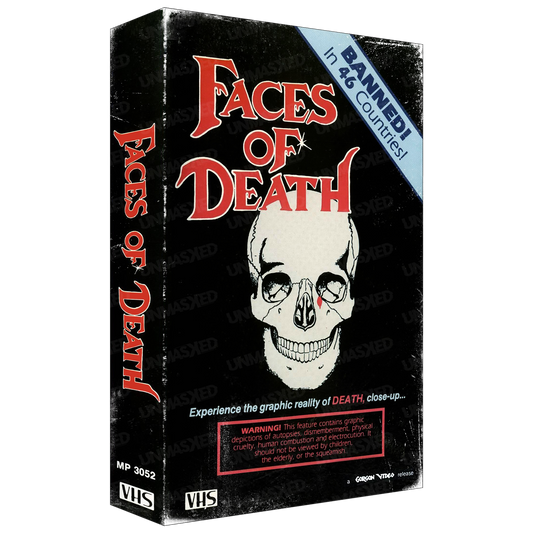 Faces of Death Supersized VHS Wall Art