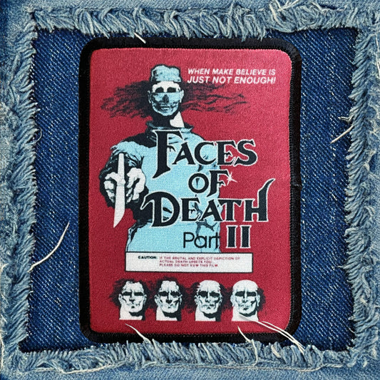 Faces of Death Part II Iron-On Patch