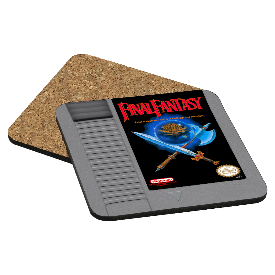 Final Fantasy NES Drink Coaster