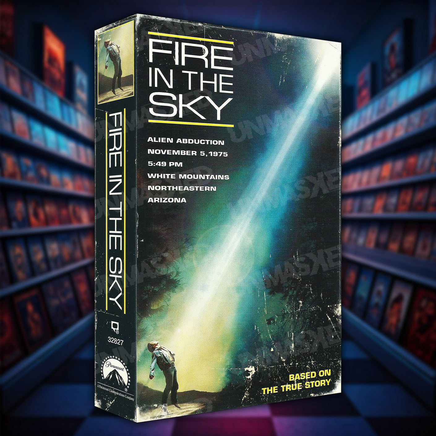 Fire in the Sky Supersized VHS Wall Art