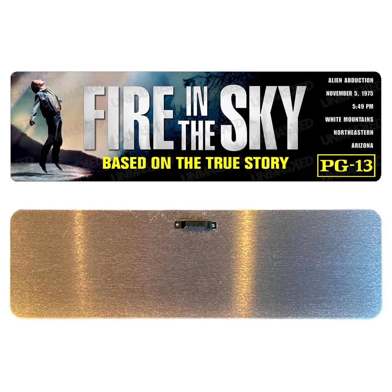 Fire in the Sky Aluminum Street Sign