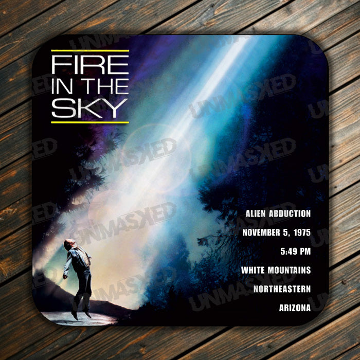 Fire in the Sky Drink Coaster