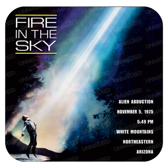 Fire in the Sky Drink Coaster