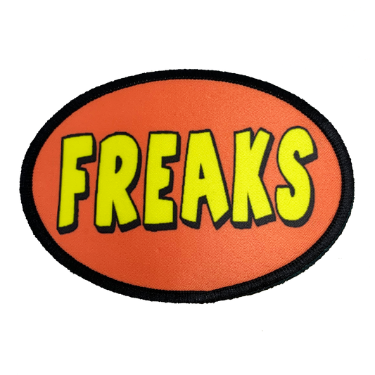 Freaks Iron-On Patch - UNMASKED Horror & Punk Patches and Decor