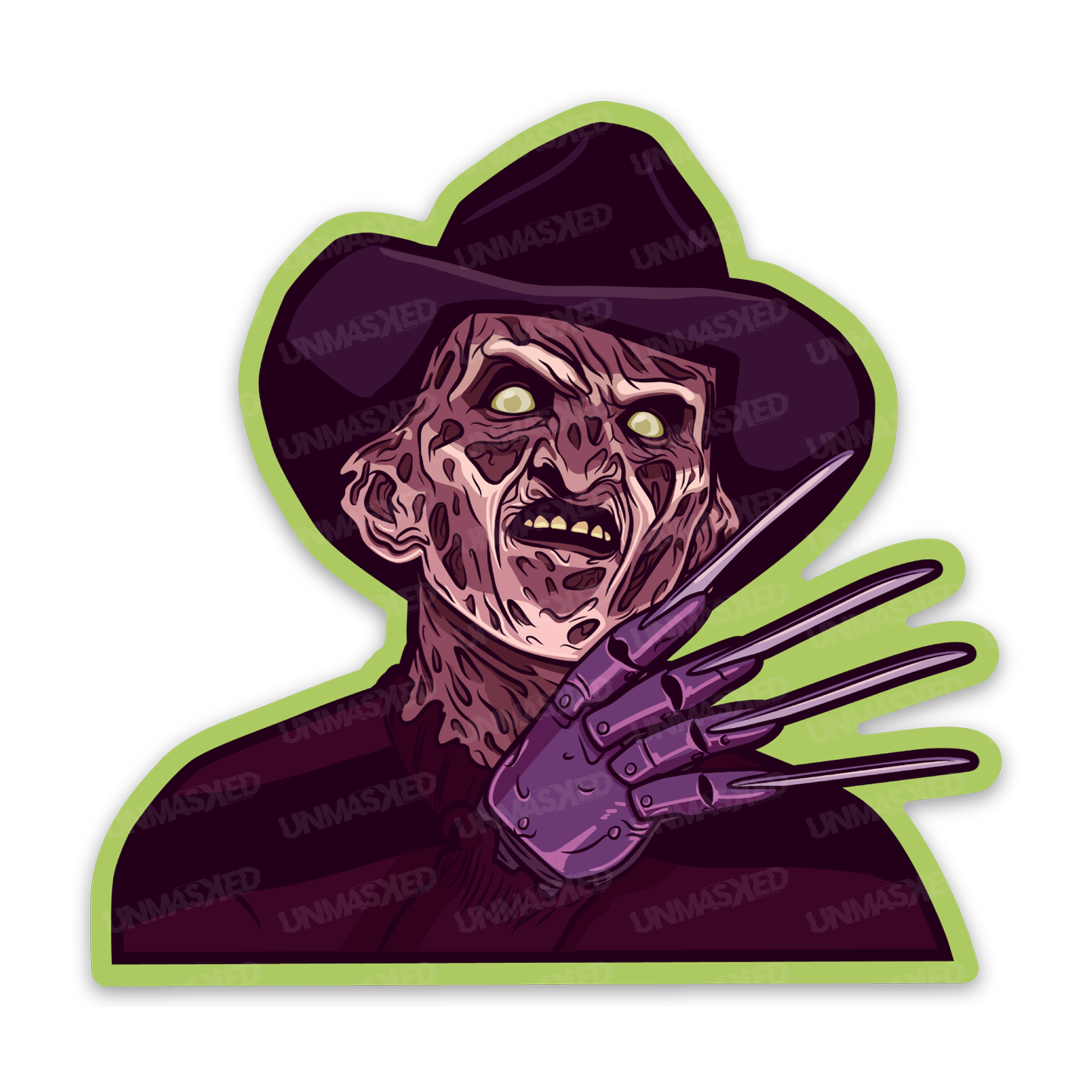 Freddy Krueger Sticker