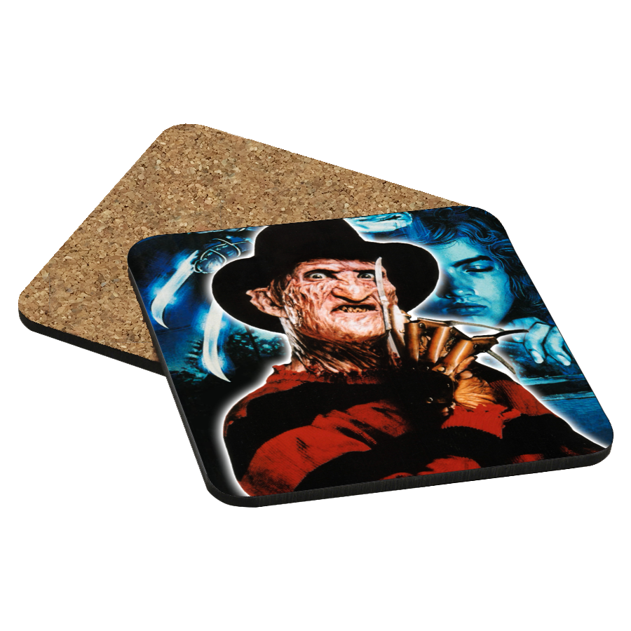 Freddy Krueger Drink Coaster