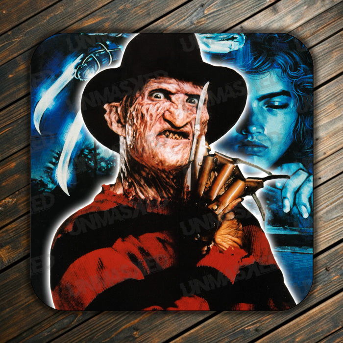 Freddy Krueger Drink Coaster