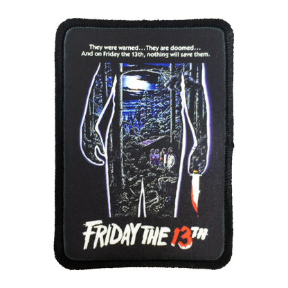 Friday the 13th Iron-On Patch - UNMASKED Horror & Punk Patches and Decor