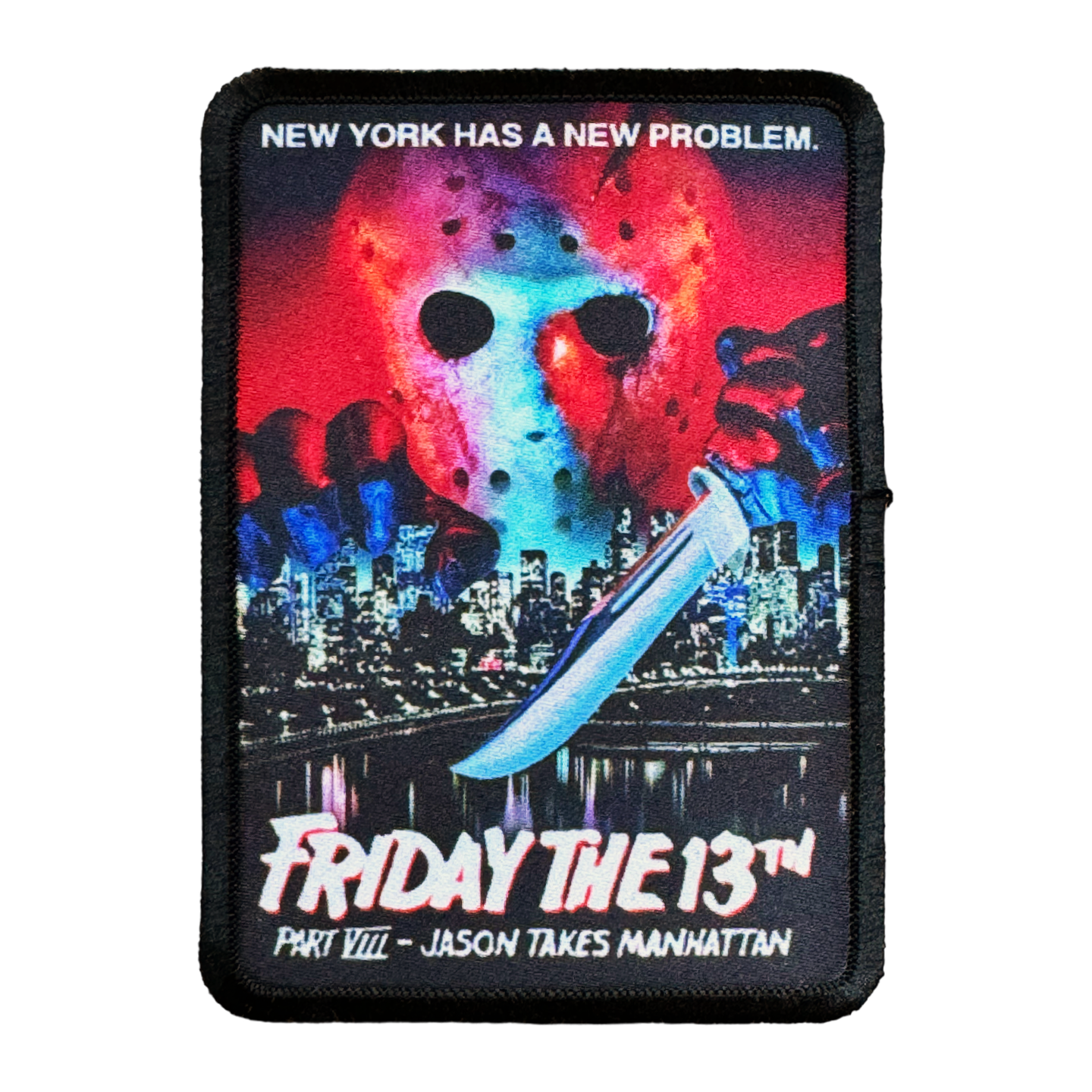 Friday the 13th Part VIII Iron-On Patch