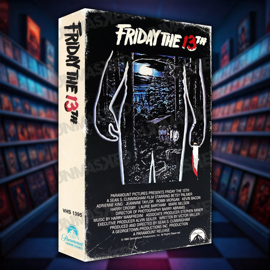 Friday the 13th Supersized VHS Wall Art