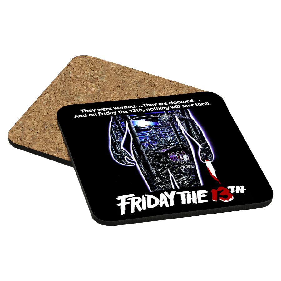 Friday the 13th Drink Coaster