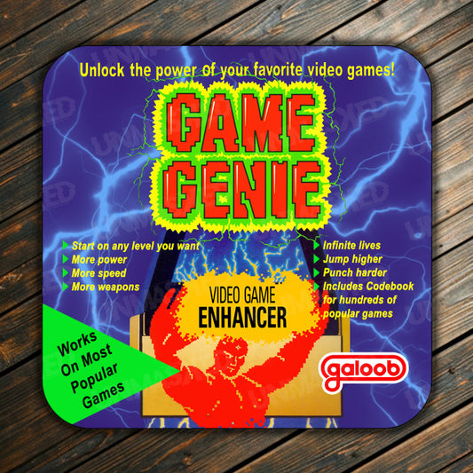 Game Genie Drink Coaster