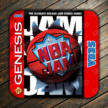 NBA Jam Genesis Drink Coaster