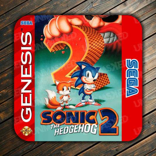 Sonic the Hedgehog 2 Genesis Drink Coaster