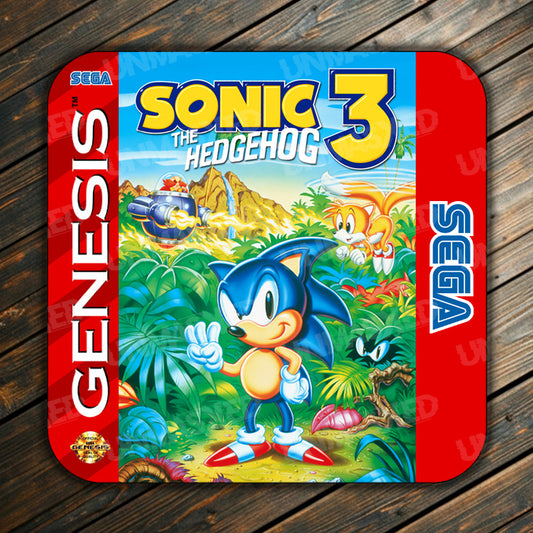 Sonic the Hedgehog 3 Genesis Drink Coaster