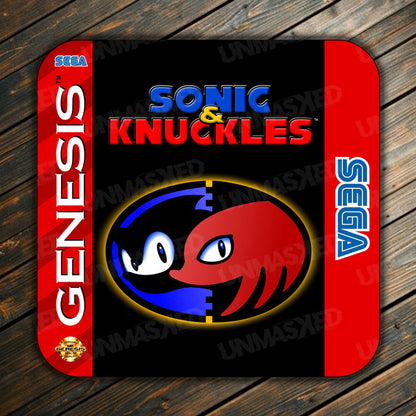 Sonic & Knuckles Genesis Drink Coaster