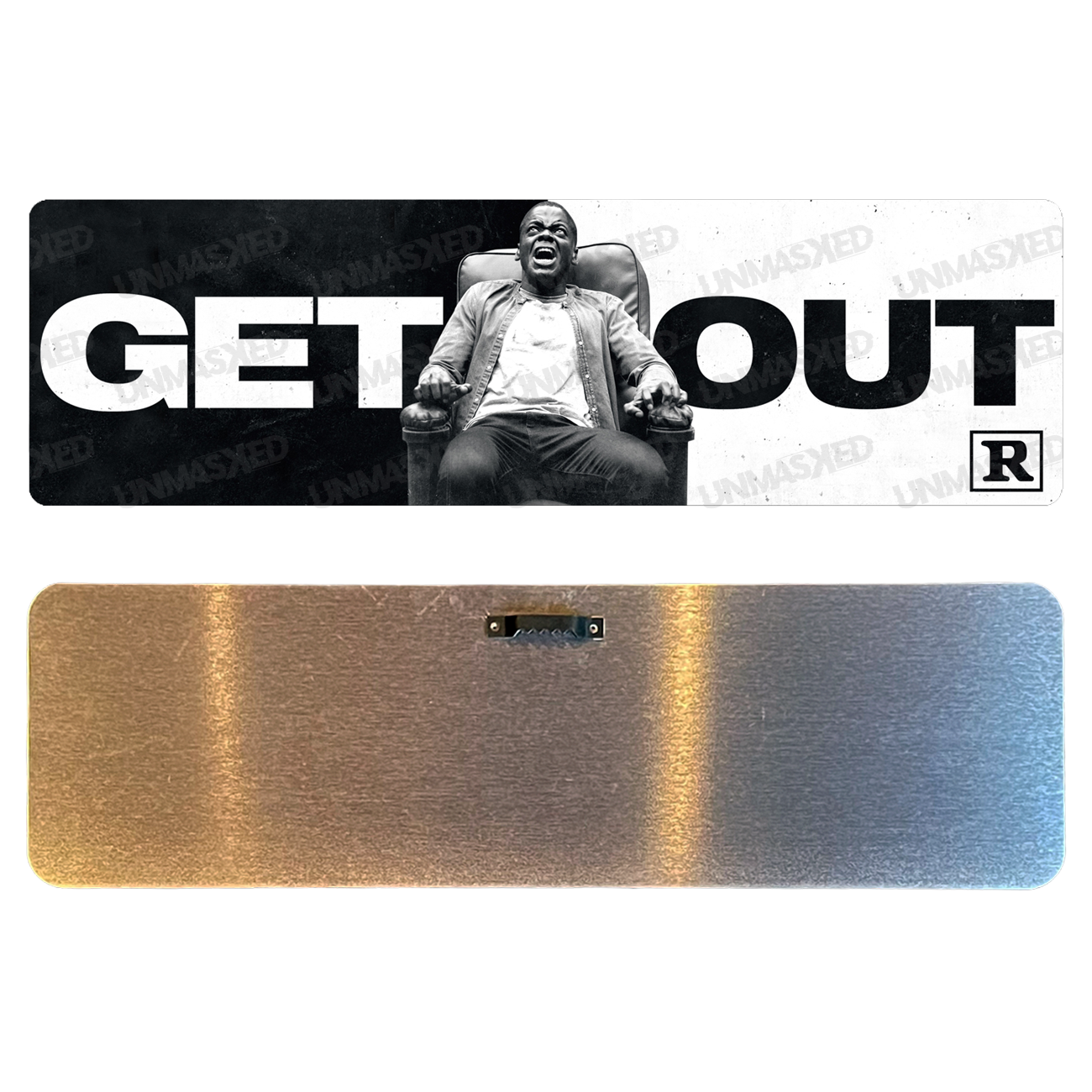 Get Out Aluminum Street Sign