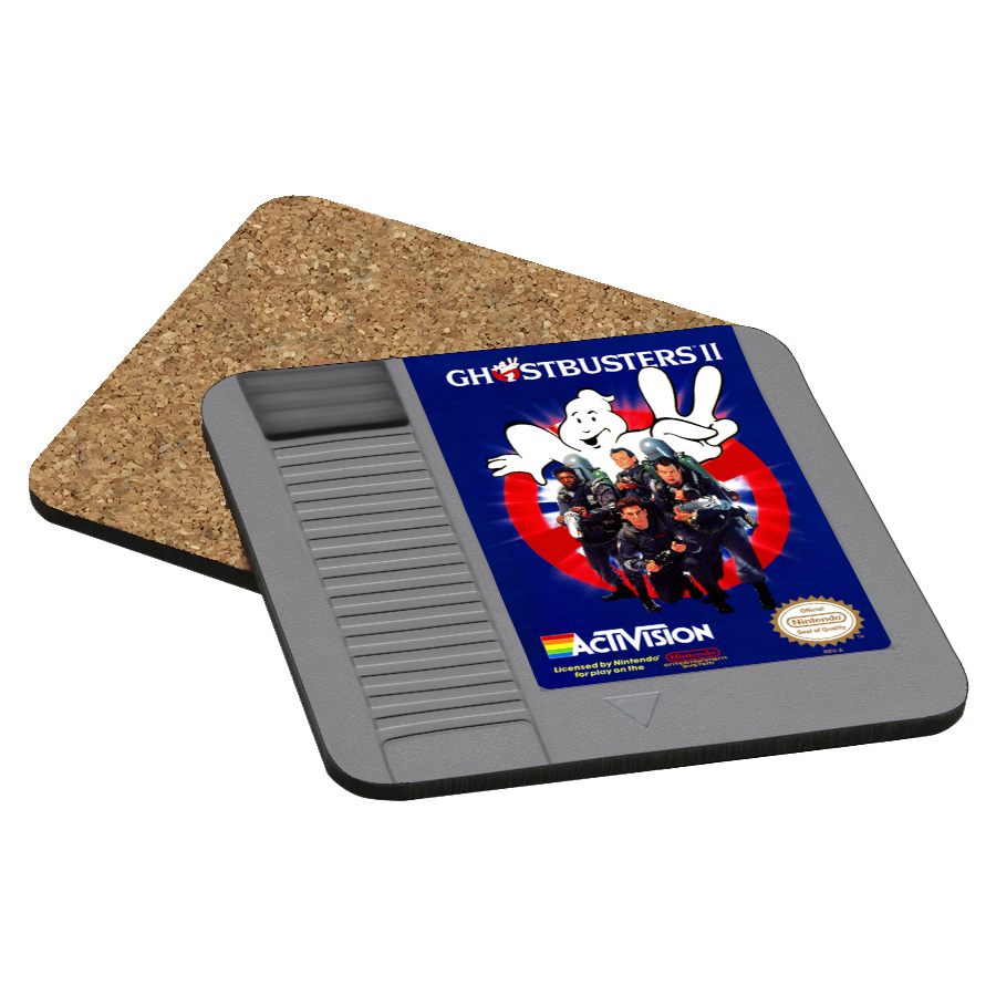 Ghostbusters II NES Drink Coaster