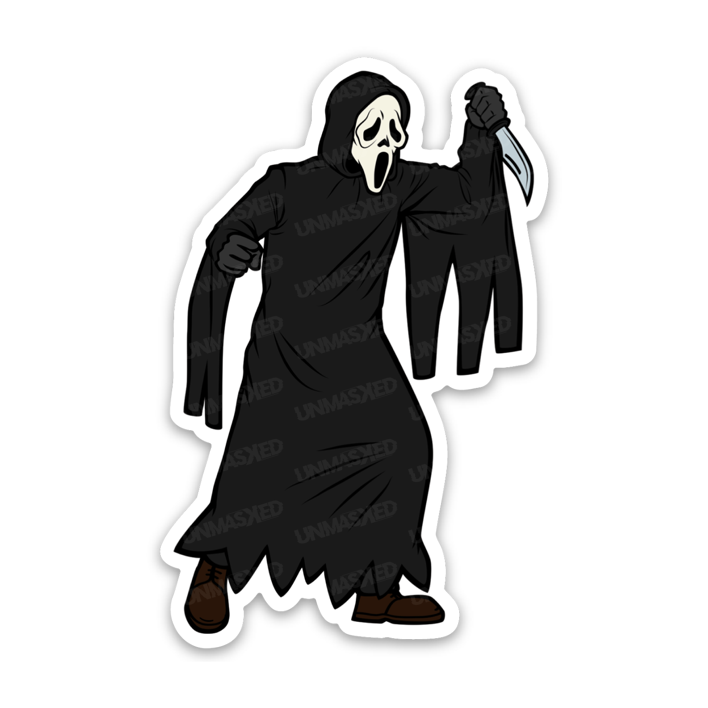 Ghost Face Sticker