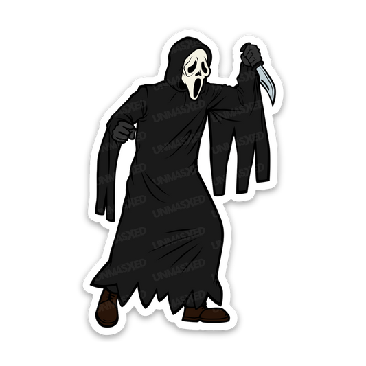 Ghost Face Sticker